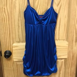 Blue dress